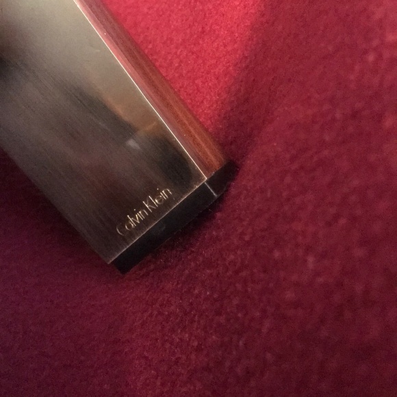 Calvin Klein black and gold trim open toe shoes - Picture 5 of 5